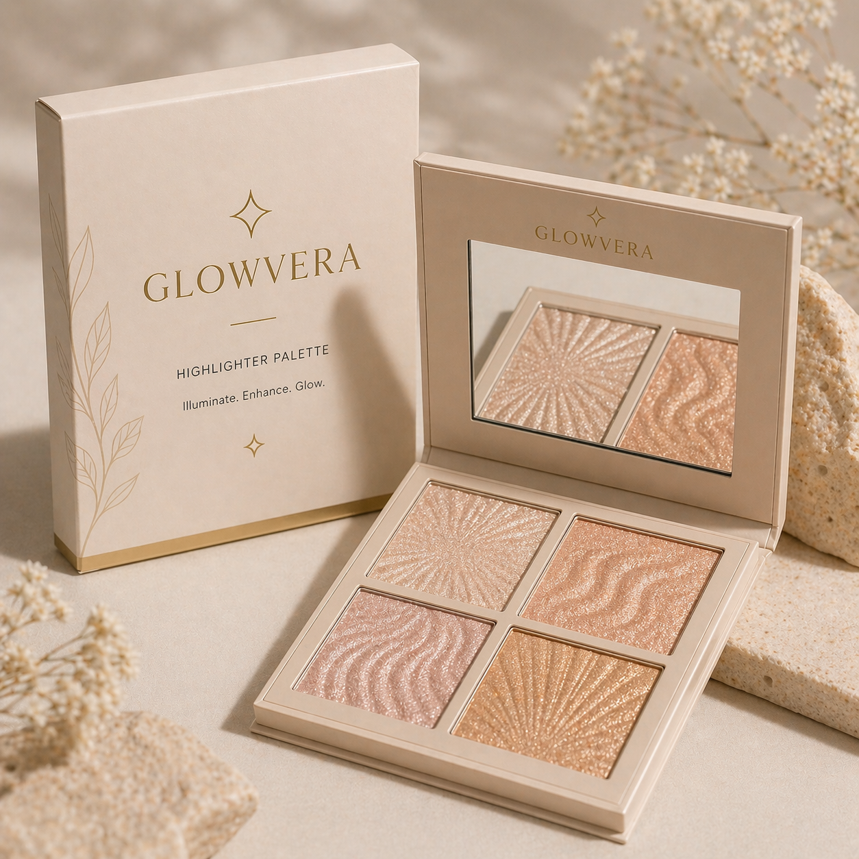 Glowvera Highlighter Palette